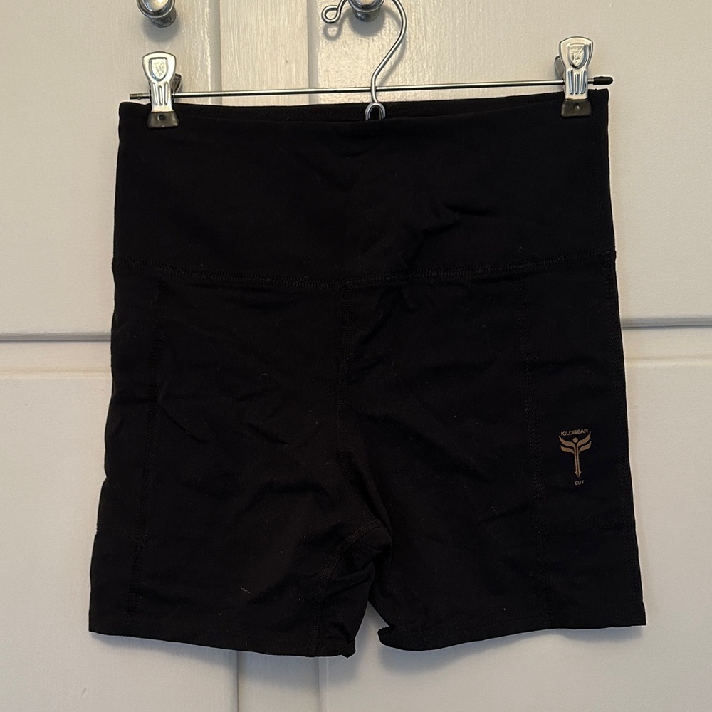 GUC Kilogear Cut Black Biker Shorts - Picture 3 of 5